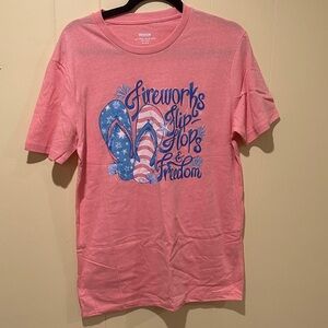 Women's Short Sleeve Tee - Pink